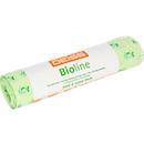 DEISS Bioline bio-afvalzakken, Ecovio bio-folie, naturel, B 700 x H 1100, 120 liter, 250 stuks