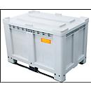 Deksel Cemo, voor logistieke box 300 l, voedselveilig, polyethyleen, grijs