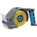 Dérouleur manuel ZeroTape®, pour châssis mobile l. 48 mm x L 160 m, déroulé silencieux, bleu