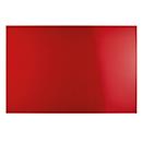 Design-Glasboard magnetoplan®, magnetisch, beschreibbar, Querformat, rot, 1500 x 1000 mm