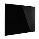 Design-Glasboard magnetoplan®, magnetisch, beschreibbar, Querformat, schwaz, 1500 x1000 mm