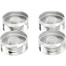 Design-magneten van acryl, Ø 30 mm, 4 stuks