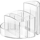 Desk organiser RONDO, transparent