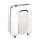 Destructeur Fellowes® Microshred LX 201, coupe micro-particules 2 x 12 mm, P-5, 22 l, capacité de coupe 12 feuilles, avec rouleaux, blanc