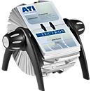 Dispositif rotatifs pour cartes de visite Visifix-Flip DURABLE, pour 200 cartes, noir