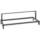Distributeur sous table Packpool, pour largeur de table 1750 mm, largeur de rouleau 1180 mm, acier, anthracite