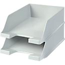 Document Tray HAN XXL, plastic, 2 pieces, luminous grey