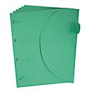 Documentenmap TARIFOLD Smartfolder, formaat A4, voor max. 80 vel, karton, groen, 6 stuks