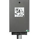 Dog waste bag dispenser, lockable, iron mica similar to DB703