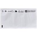 Dokumententasche/Lieferscheintasche SecurePack, DIN lang, ohne Aufdruck, selbstklebend, wasserfest, PCR & FSC®-Kraftpapier, transparent, 250 Stück