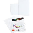 Doppelkarten ELCO Color, blanko, A6, 200 g/m², inkl. passenden Umschlägen C6, 90 g/m², Set mit jeweils 10 Stück, weiß
