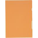 Dossier CopyResistant Lisse SuperStrong, Visa, format A4, indélébile, très résistant, 100 p., orange