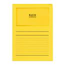 Dossier de classement Classico ORDO ELCO, pour format A4, papier, 100 p., jaune