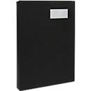 Dossier de signatures Biella Pronto-Sig, pour DIN A4, 20 pièces, L 345 x l 255 x H 30 mm, carton, noir
