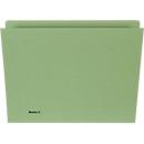 Dossier vertical Biella, pour DIN A4, L 330 x l 265 x H 1 mm, carton, vert