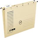 Dossiers suspendus chic® ULTIMATE ELBA, pour formats jusqu'à A4, ouverture latérale, chamois