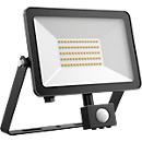 DOTLUX LED-Strahler FLOORslim-sensor 50W 4000K mit PIR-Bewegungsmelder, schwarz