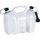 Double canister, 6 litres and 3 litres, natural