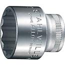 Douille 45 3/8 pouces, 12 pans, SW 7 mm, L 24 mm, STAHLWILLE