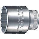 Douille 50 1/2 pouce, 12 pans, SW 9 mm, L 38 mm, STAHLWILLE