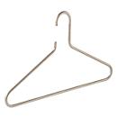 Draad kleerhanger Rudolf Weber KG Ageless, ø 8 mm, ronde uiteinden, mat vernikkeld staal, 4 stuks