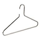 Draad kleerhanger Rudolf Weber KG Ageless, ø 8 mm, ronde uiteinden, verchroomd staal, 4 stuks