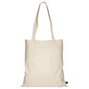 Draagtas TEXXILLA CLASSIC, 2 lange draaglussen, OEKO-TEX® STANDARD 100, L 380 x B 420 mm, Fairtrade katoen, natuur