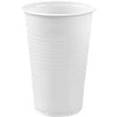 Drinking cup white, 0.2 litres, 100 pieces