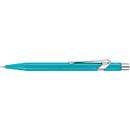 Druckbleistift CARAN D'ACHE 844 Colormat-X, 0,7 mm, Aluminium, Metallclip, Minenresevoir, türkisblau