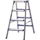 Dubbele trapladder Lila-serie, 4 treden
