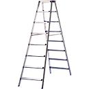 Dubbele trapladder Lila-serie, 8 treden