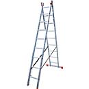 DUBILO multifunctionele ladder, 2 x 9 sporten