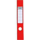 Durable folder spine labels Ordofix, spine width 60 mm, self-adhesive, 10 pieces, red