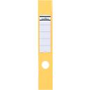 Durable folder spine labels Ordofix, spine width 60 mm, self-adhesive, 10 pieces, yellow