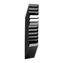 DURABLE folderhouder Flexiboxx 12, 12 vakken, A4, hoog, zwart