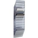 DURABLE folderhouder Flexiboxx 12, 12 vakken, A4, liggend, transparant