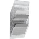 DURABLE folderhouder Flexiboxx 6, 6 vakken, A4, liggend, transparant