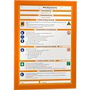 DURABLE Inforahmen Duraframe, DIN A4, 2 Stück, orange