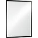 Durable Inforahmen DURAFRAME® Poster, A1 Hoch-/Querformat, für 2 Poster, selbstklebend, aufklappbarer Magnetrahmen, B 639 x T 28 x H 886 mm, PET, schwarz