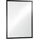 Durable Inforahmen DURAFRAME® Poster, Hoch-/Querformat, für 2 Poster, selbstklebend, aufklappbarer Magnetrahmen, B 545 x T 28 x H 745 mm, PET, schwarz