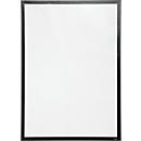 Durable Inforahmen DURAFRAME® Poster, Hoch-/Querformat, für 2 Poster, selbstklebend, aufklappbarer Magnetrahmen, B 745 x T 28 x H 1045 mm, PET, schwarz