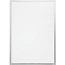 Durable Inforahmen DURAFRAME® Poster, Hoch-/Querformat, für 2 Poster, selbstklebend, aufklappbarer Magnetrahmen, B 745 x T 28 x H 1045 mm, PET, silber