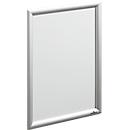 Durable Klapprahmen - Aluminium & Polystyrol - DIN A3 Hoch- oder Querformat - silber