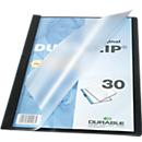 DURABLE klemmap DURACLIP, A4, kunststof, met clip, zwart