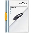 DURABLE klemmap Swingclip, A4, PP, met clip, geel