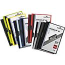 DURABLE klemmappen DURACLIP, A4, kunststof, met clip, gesorteerd