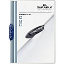DURABLE Klemmmappe Swingclip, DIN A4, PP, mit Clip, dunkelblau