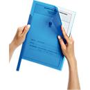 Durable Klemmschienenhülle, Polypropylen, 220 my, 50 Stück, blau