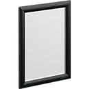 DURABLE kliklijst, A4 staand/liggend, opklapbaar, aluminium en PVC/PS, zwart
