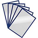 DURABLE magneetlijst DURAFRAME MAGNETIC, A4, blauw, 5 stuks